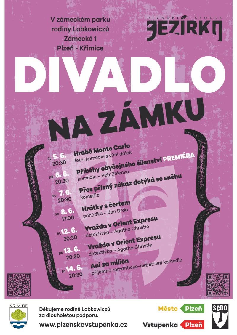 Divadlo na zámku 2025