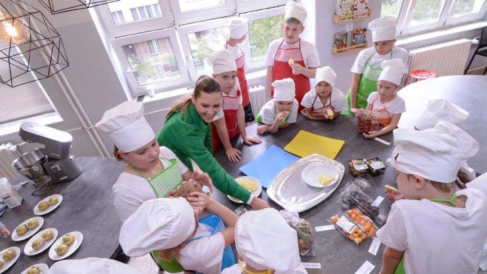 Na příměstském táboře se děti učily vařit i péct