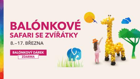 Nákupní centrum Varyáda nabídne procházku balónkovým safari