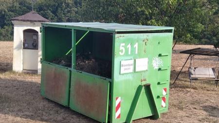Po Plzni už jsou znovu k dispozici velkokapacitní kontejnery na biodpad