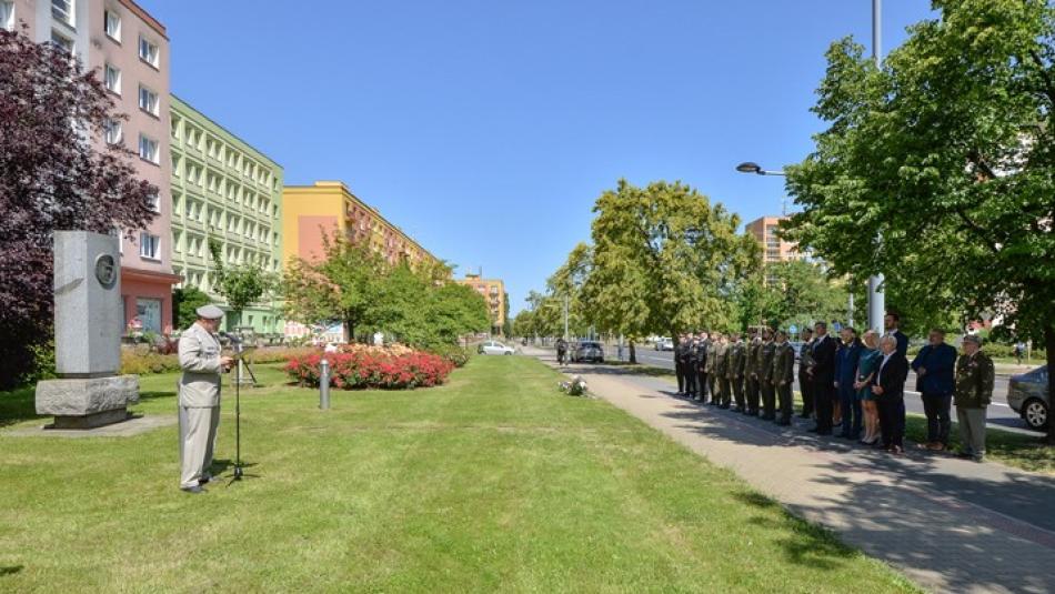 Plzeň si připomněla památku generála Heliodora Píky v předvečer výročí jeho popravy