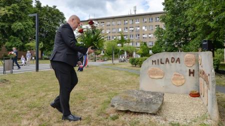 75. výročí popravy Milady Horákové si v pátek připomněli také v Plzni