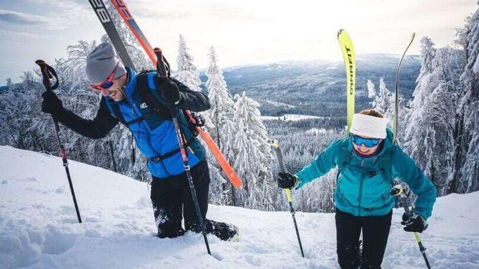 Šumava a Klínovec: Dva ráje pro skialpinisty na západě Čech