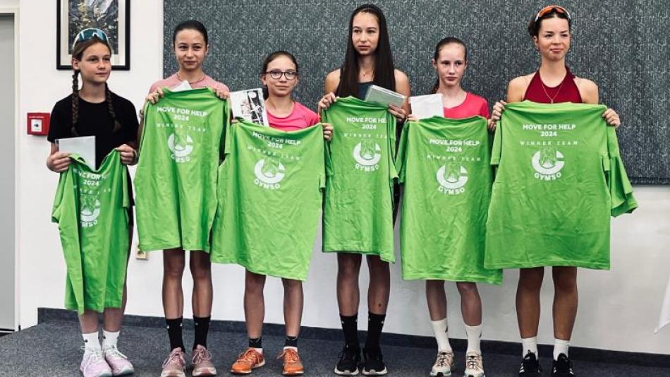 Studenti běželi pro dobrou věc. Gymnázium v Sokolově podpořilo hned několik organizací