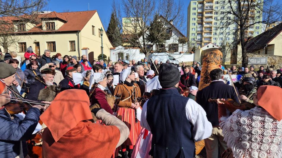 V Bolevci se uskutečnil čtvrtý obnovený masopust. Průvod masek byl letos rekordní