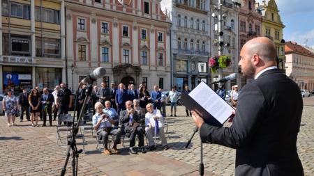Plzeň si připomněla 55. výročí obsazení republiky vojsky Varšavské smlouvy