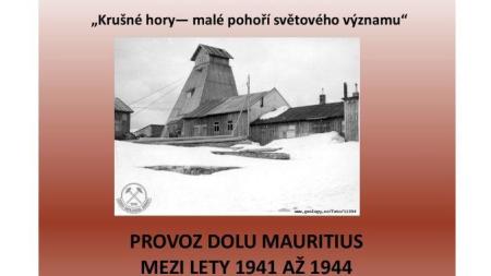 Zajímá vás, jak vypadal provoz dolu Mauritius na Hřebečné u Abertam ve 40. letech? Pak nesmíte chybět na přednášce