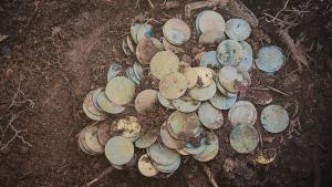Při procházce lesem našla dvojice pejskařů stovky mincí z doby Karla IV. Unikáty jsou teď k vidění v Plzni!