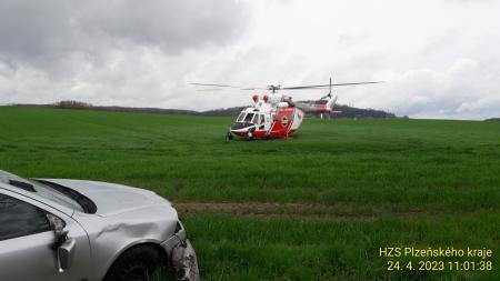 Aktualizováno: Na Klatovsku srazilo auto staršího cyklistu, muž nehodu nepřežil!