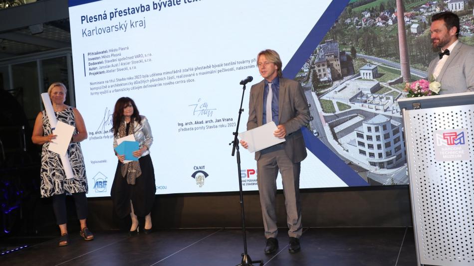 Projekt přestavby textilní továrny Tosta obdržel nominaci v soutěži Stavba roku 2023