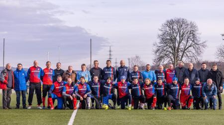 Plzeňské fotbalové legendy se na Silvestra potkali na hřišti