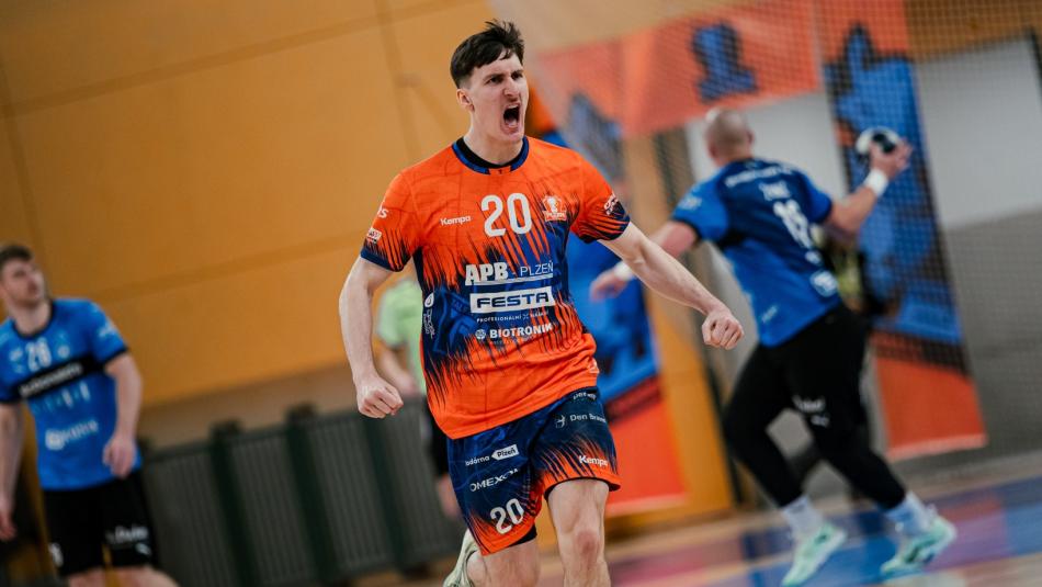 Nepovedený poločas, pak suverénní jízda. Házenkáři Plzně jsou dál neporaženi