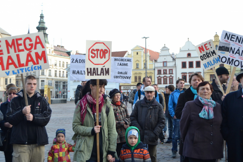 protest, litice