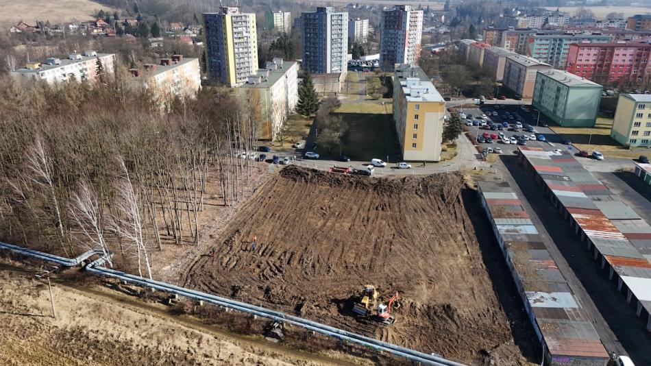 V Chodově vyroste nové parkoviště U Koupaliště, nabídne 120 parkovacích míst