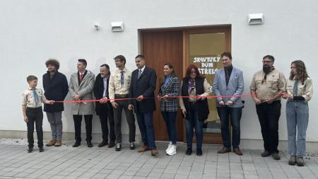 Plzeňští skauti se dočkali. Otevřeli vzdělávací centrum a mezinárodní základnu
