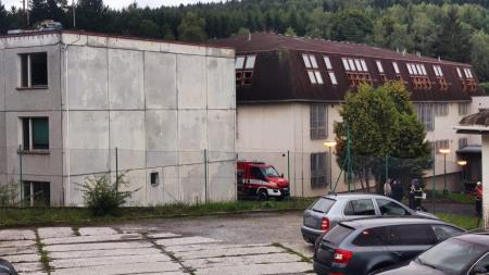 V zařízení pro uprchlíky vypukl požár