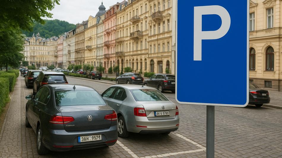 Parkování v centru Karlových Varů nově jen přes výběrové řízení. Město chce spravedlivější systém