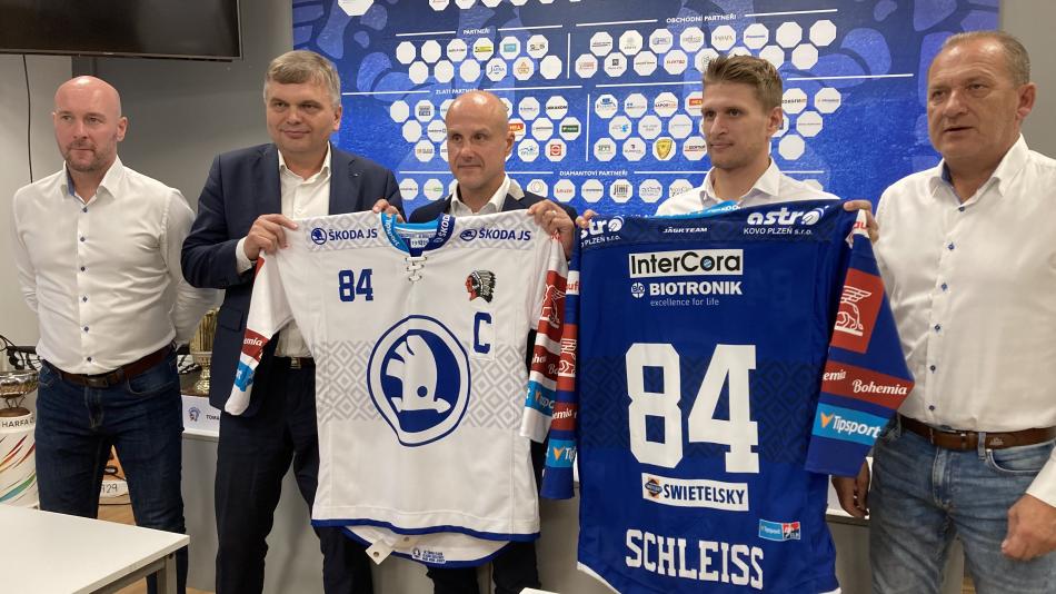 Hokejová Plzeň představila nové dresy, cílem bude účast v play-off