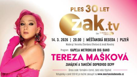 ZAK TV oslaví 30 let velkolepým plesem ve stylu třicátých let