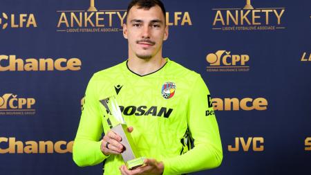Viktoria Plzeň sbírala ocenění. Nejlepším brankářem ligy Jedlička, mezi záložníky Šulc