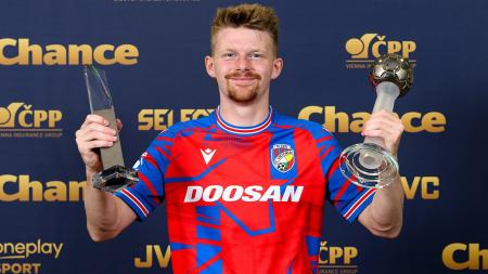 Další ocenění pro klíčového Viktoriána. Hráčem sezóny je plzeňský Pavel Šulc