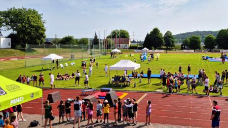 Sportovní den s Panattoni uzavřel úspěšnou Roadshow Sportmanie Plzeňského kraje ve Stříbře