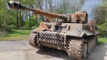 Muzeum na demarkační linii Rokycany ukáže návštěvníkům funkční maketu tanku Tiger I.