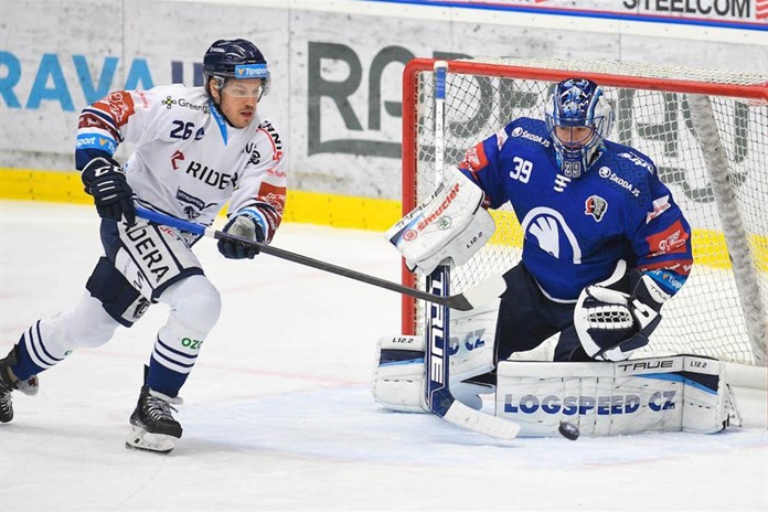 Vítěznou sérii Škodovky ukončily Vítkovice v nájezdovém rozstřelu