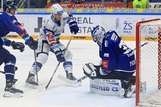 Další plzeňské trápení. Škodovka nestačila na ledě Brna
