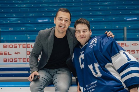 Český hokej má po takovém produktu hlad, říká jeden ze zakladatelů Univerzitní hokejové ligy Vilém Franěk