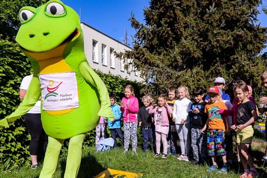 Děti z plzeňských mateřinek čekají Sportovní hry. Na finále dorazí olympijský vítěz!