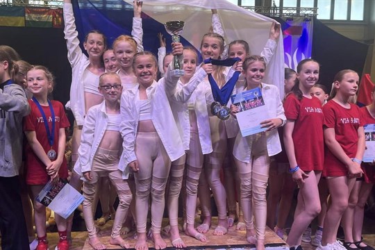 Tanečnice z Chlumčan zářily na mistrovství světa v Budapešti