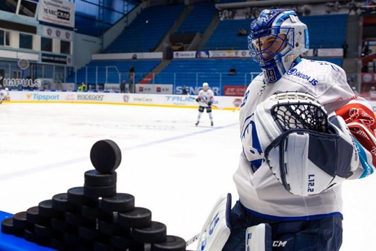 Tým vypadá slibně. Věřím, že společně něco dokážeme, říká brankář Dominik Pavlát