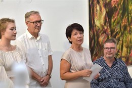 Lékař Petr Hartman vystavuje v Galerii Jiřího Trnky