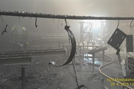 Požár lakovny na Tachovsku má druhou oběť. Proč hořelo, zatím není...