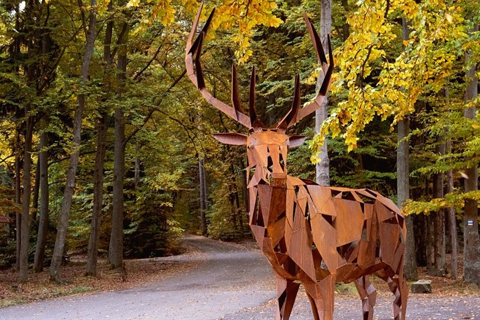 Jelen, který přivedl Karla IV. k pramenům, se vrátil do Karlových Varů