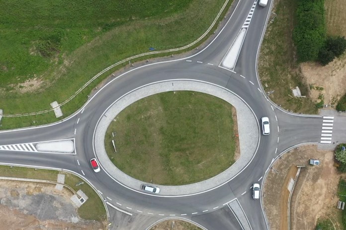 Mýto má nový kruhový objezd