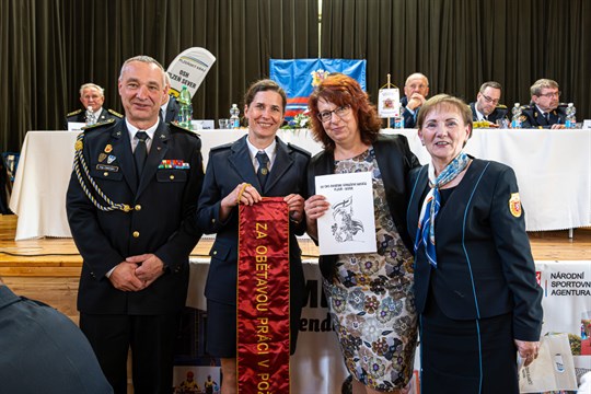 Hasiči z Plzně-severu volili vedení: Vesnice roku Mrtník hostila historické shromáždění