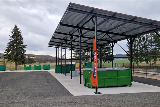 Zbiroh otevřel moderní sběrný dvůr: Odpady pomůže řešit i nové re-use centrum