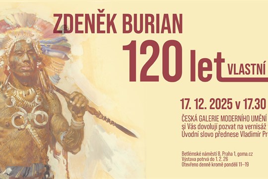 Výstava Zdeňka Buriana připomene 120 let od jeho narození