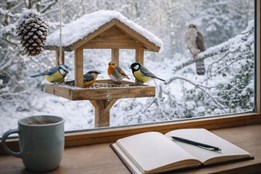 Ptáci u našeho krmítka: Kdo nás v únoru navštěvuje a jak jim správně prostřít?