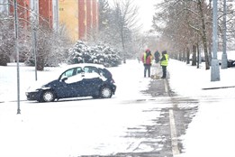 První plzeňský obvod najíždí na efektivnější systém zimní údržby, slibuje rychlejší zásahy