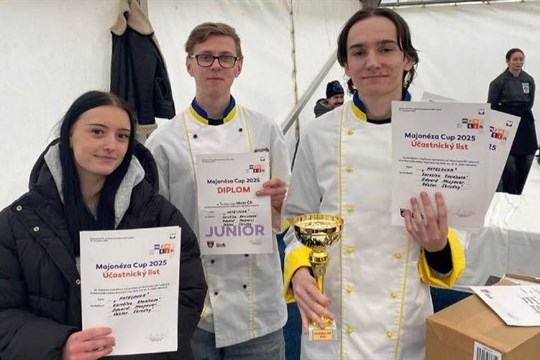 Mladí kuchaři z Mariánských Lázní ovládli Majonéza CUP