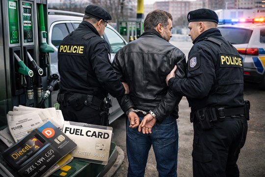 Zaměstnanec roku? Muž z Plzeňska nelegálně natankoval přes osm tisíc litrů nafty