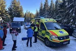 Šumavští záchranáři v jednom kole. Zásahů přibylo, vrtulníky ale...