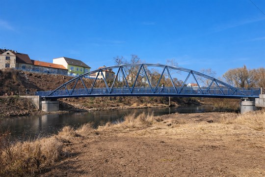 Plzeň staví novou lávku přes Radbuzu. Propojí Škodaland se Škoda sport parkem