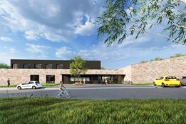 Starý barák nahradí skleněný unikát. Plzeňský kraj staví v Bolevci novou ZUŠ za 100 milionů