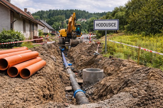 Nýrsko se mění k nepoznání: Konec žump a náměstí dostane nový kabát