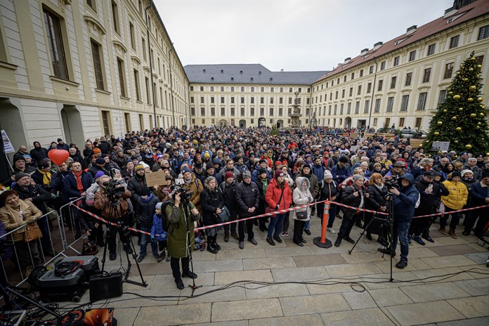 Ze setkání Dotáhneme změnu: Demokrat na Hrad