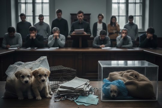 Nemocná štěňata končila v popelnicích. Organizovaná skupina vydělávala miliony na utrpení zvířat